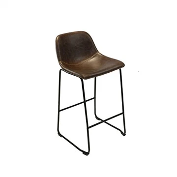 Lounge bar taburetlari charm stul