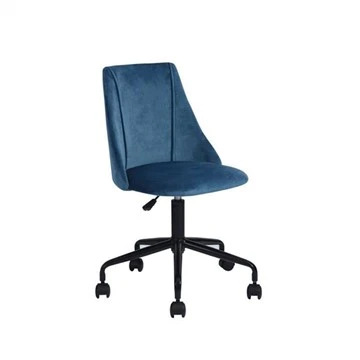 Aylanadigan Velvet Ergonomik ofis kreslosi
