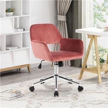 Velvet mato uy ofis kreslosi Oʻrta-orqa stol stul