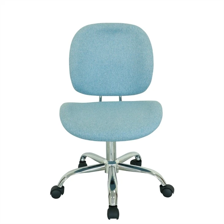 Ergonomik dizayn balandligi sozlanishi moviy ofis kreslosi