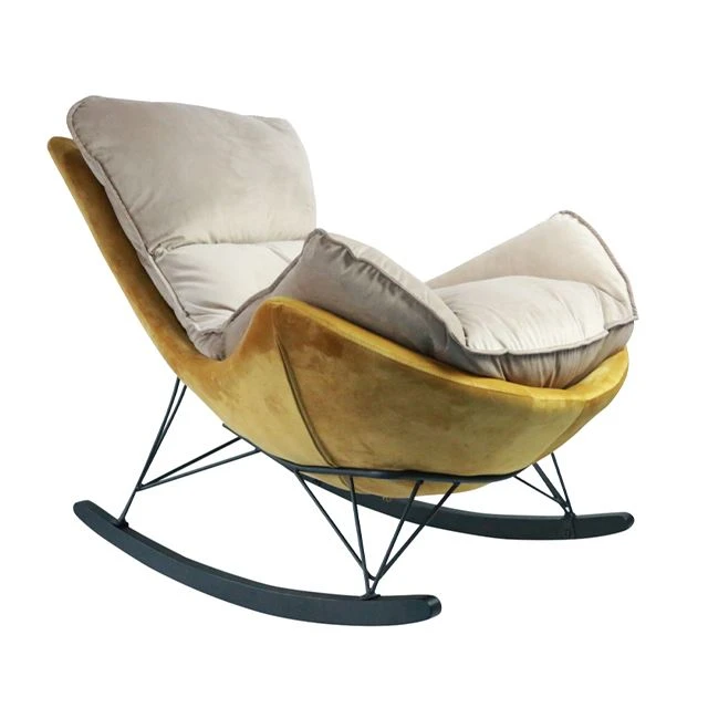 Hamkor Velvet Fabric Tebranuvchi stul